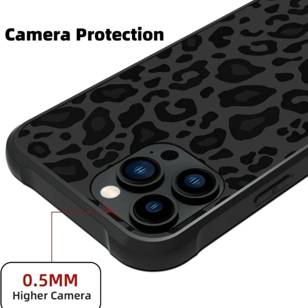 iPhone 11 Pro slim fit Case  black and grey leopard print NIP